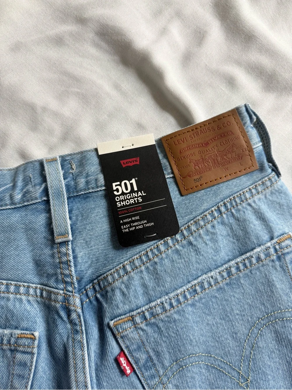 Levi's 501 denim shorts